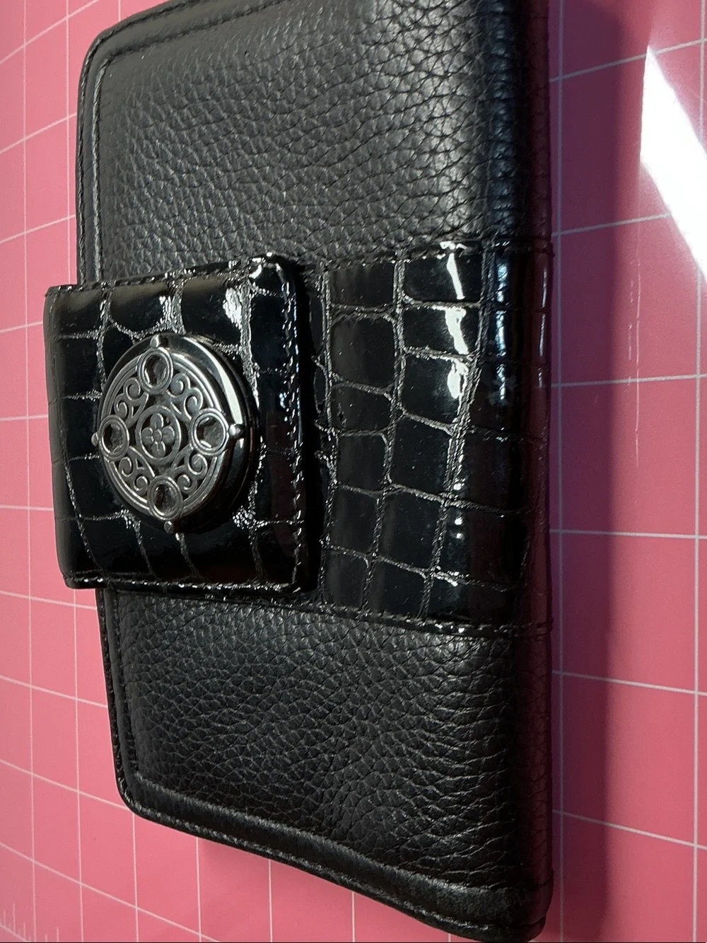 Brighton black leather wallet